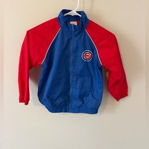 MLB Genuine Merchandise Kid Athlete Chicago Cubs Windbreaker Size Youth 5/6